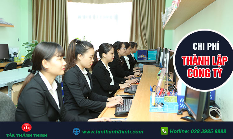 Chi phí thành lập công ty