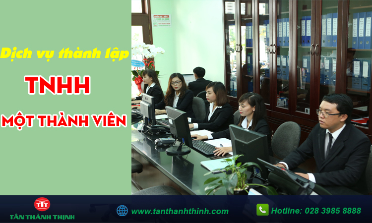 Thành lập công ty tnhh 1 thành viên