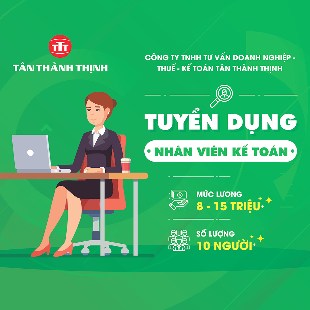 Tuyển dụng nhân viên kế toán thuế