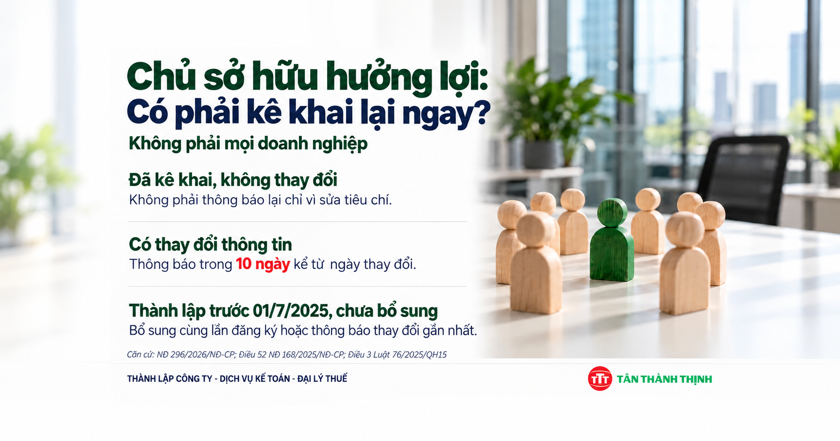 Chủ Sở Hữu Hưởng Lợi: Có Phải Kê Khai Lại Ngay?