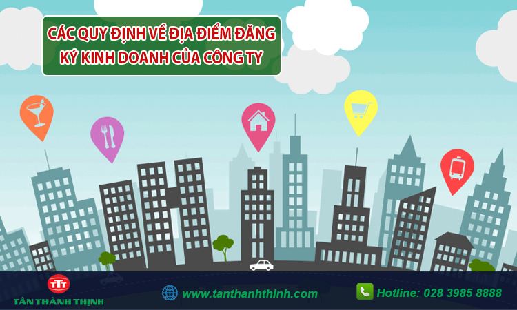 Địa điểm thành lập công ty