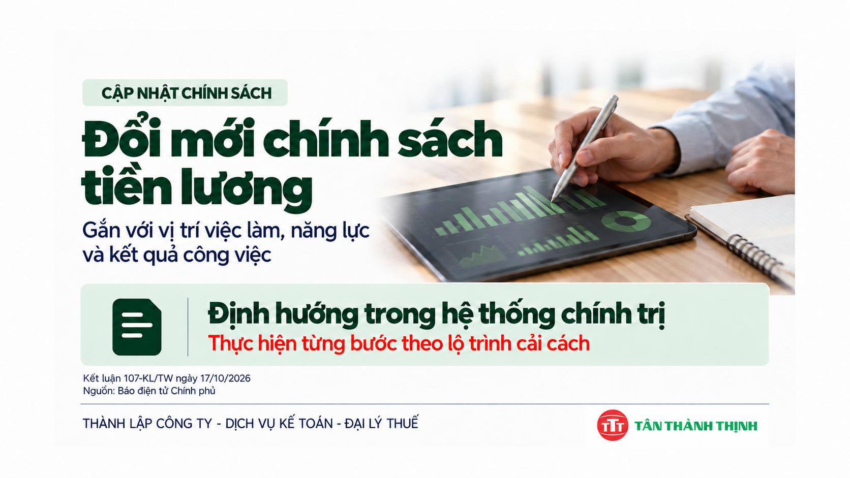Đổi mới chính sách tiền lương: Gắn thu nhập với hiệu quả công việc
