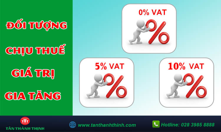 Đối tượng chịu thuế GTGT
