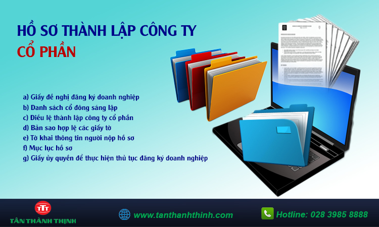 Hồ sơ thành lập công ty cổ phần