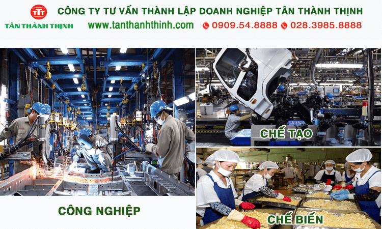 Mã ngành công nghiệp chế tạo