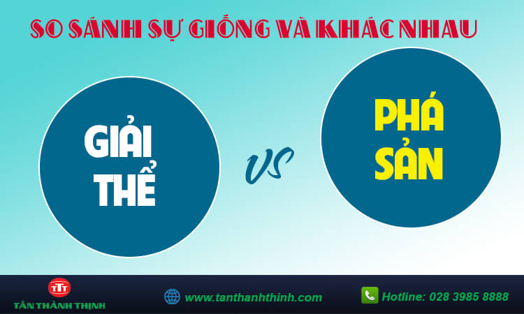 So sánh giải thể và phá sản doanh nghiệp theo luật doanh nghiệp