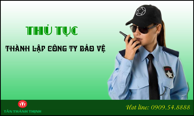 Thành lập công ty bảo vệ