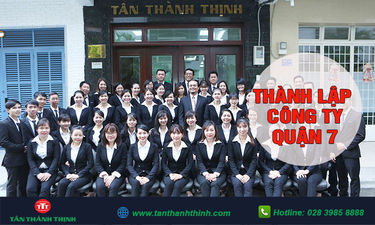 Thành lập công ty tại quận 7