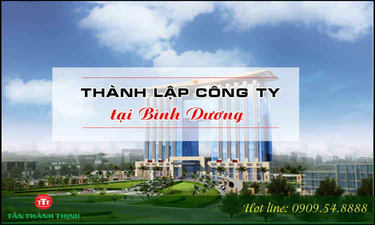 Thành lập công ty tại Bình Dương