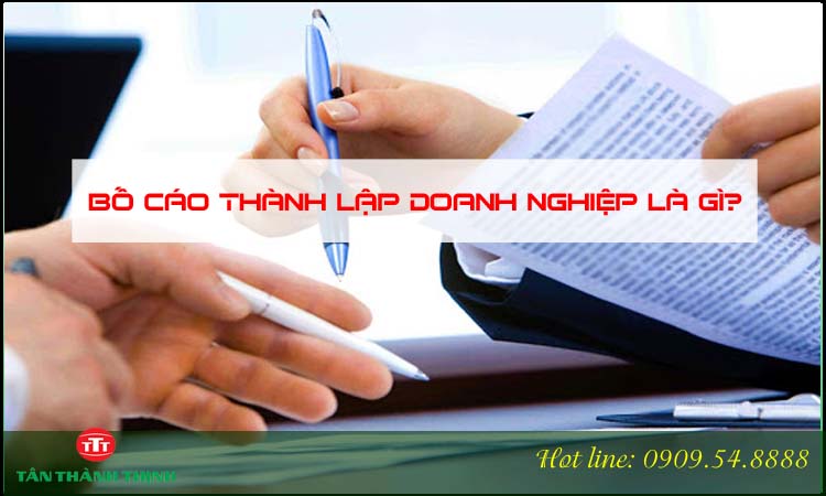 Đăng bố cáo thành lập công ty