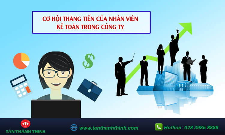 Cơ hội thăng tiến của nhân viên kế toán trong công ty