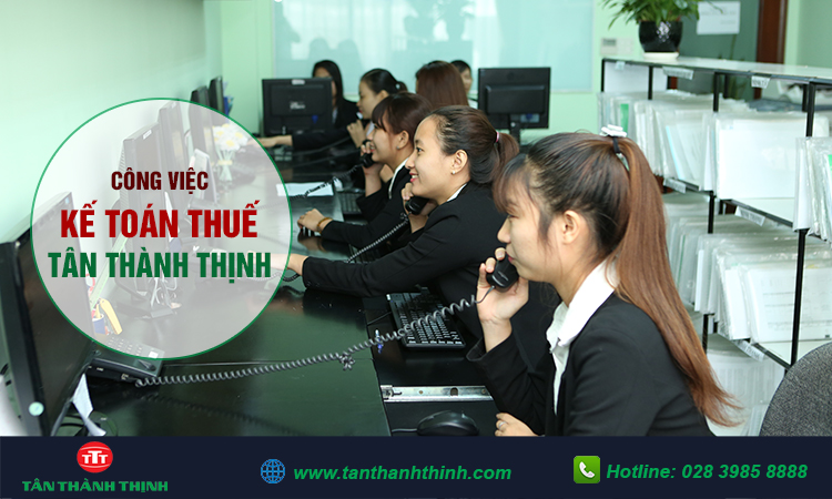 Công việc của dịch vụ kế toán thực hiện