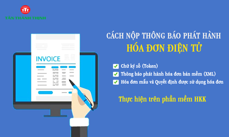 Cách nộp thông báo phát hành hóa đơn điện tử
