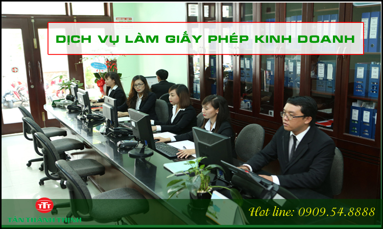 Dịch vụ làm giấy phép kinh doanh