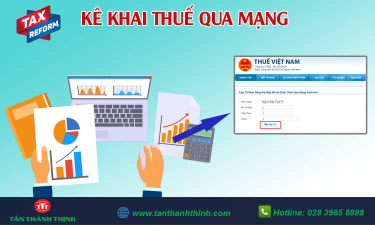 kê khai thuế qua mạng