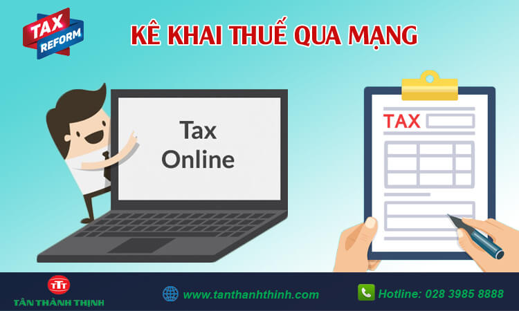 kê khai thuế qua mạng