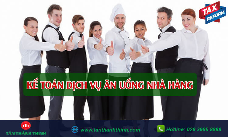 Nghiệp vụ kế toán dịch vụ ăn uống