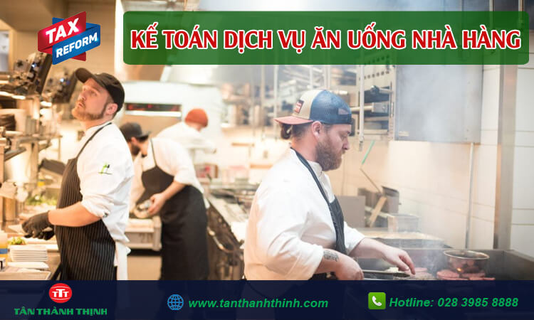phương pháp hạch toán dịch vụ ăn uống