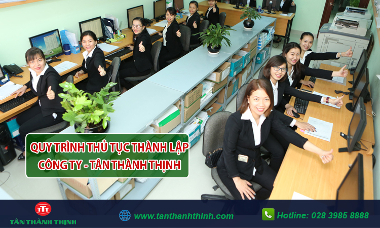 Quy trình đăng ký dịch vụ tư vấn thành lập công ty