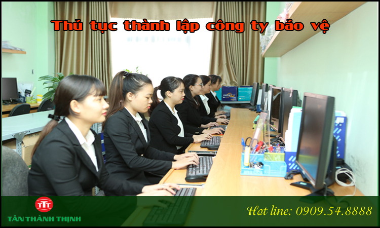 Thủ tục thành lập công ty bảo vệ