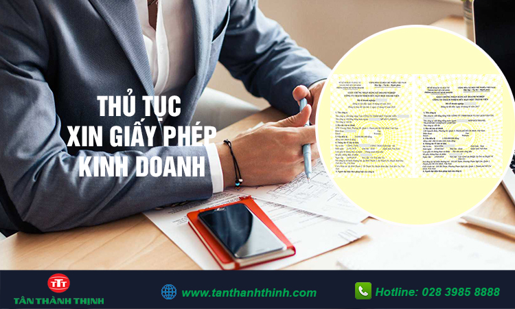 Thủ tục đăng ký giấy phép kinh doanh
